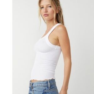 Ribbed Seamless Tank